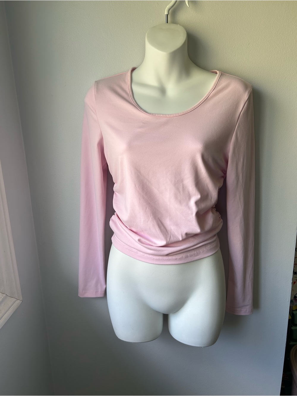 Long Sleeve Scoop Neck Top NWOT